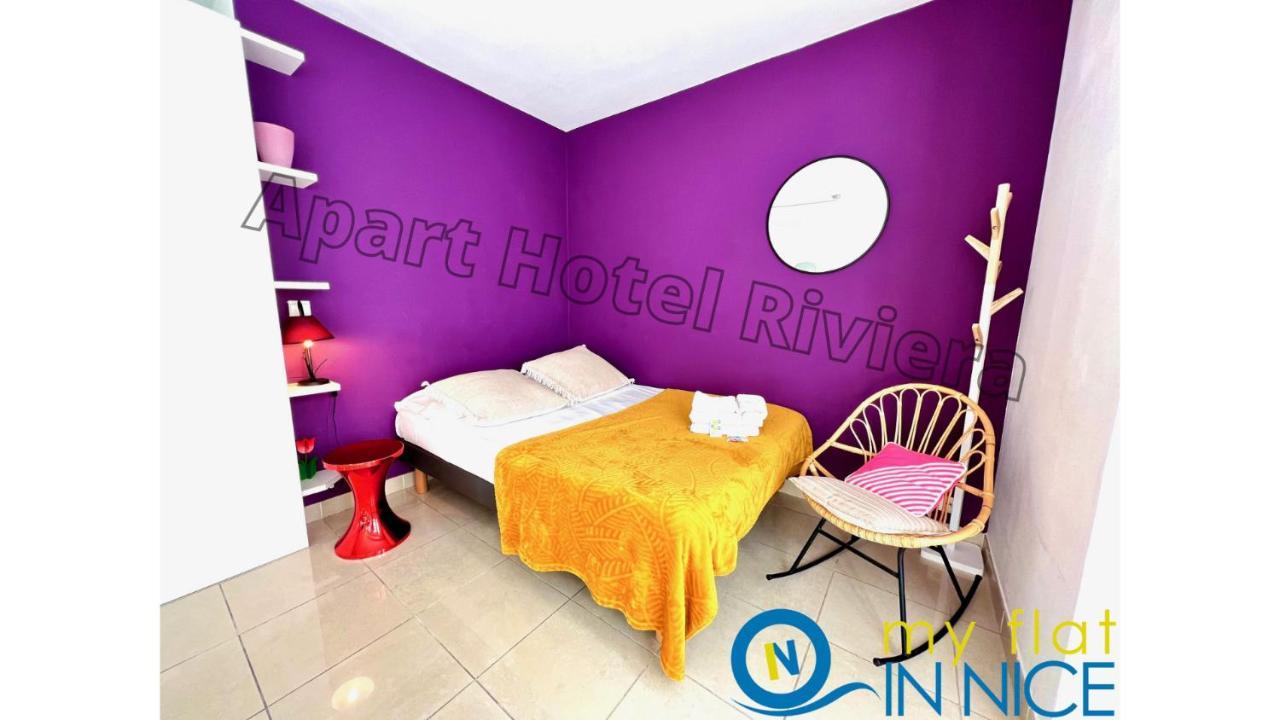 Aparthotel Riviera - Nice Cote D'Azur - Grimaldi Ac - Promenade Des Anglais Εξωτερικό φωτογραφία